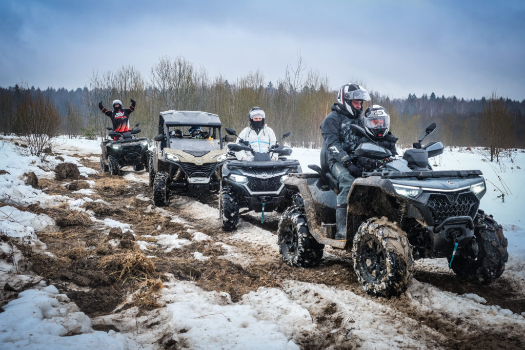 Тест-драйв квадроциклов 2024 модельного года на CFMOTO Experience