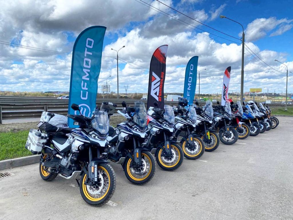 12 мотоциклов CFMOTO торжественно открыли мотосезон 20 апреля!