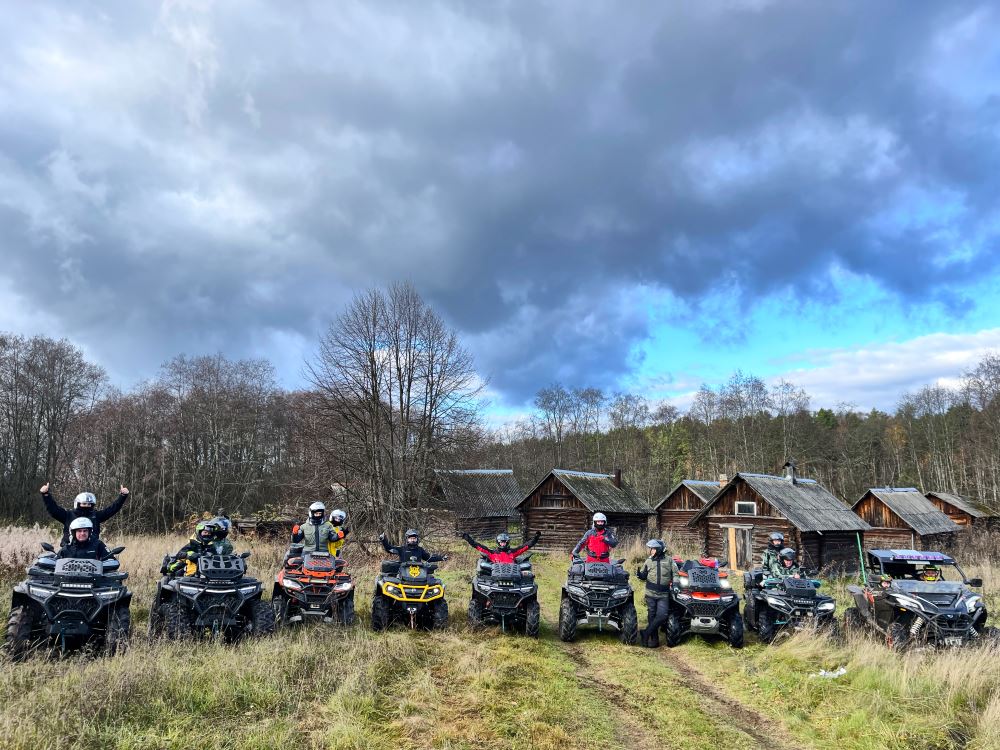 Красочное путешествие по берегам четырех рек вместе с ATVARMOR CLUB