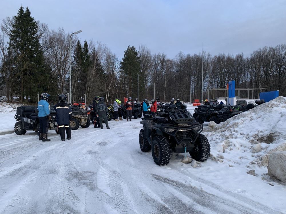 Новогоднее приключение ATVARMOR CLUB в окрестностях Чехова