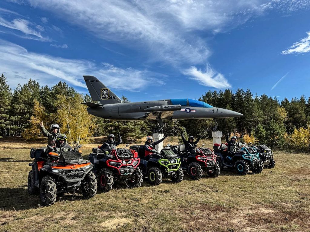 Золотая осень в Белоомуте вместе с ATVARMOR CLUB
