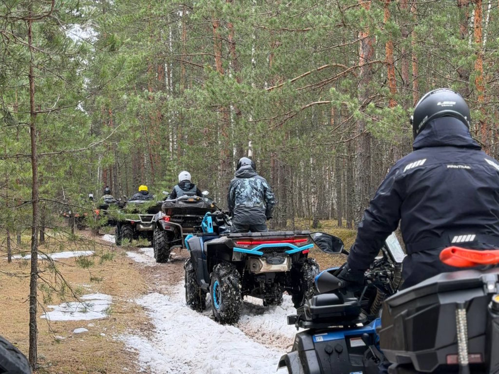 Путешествие вместе с ATVARMOR CLUB накануне Дня Космонавтики по берегам реки Киржач